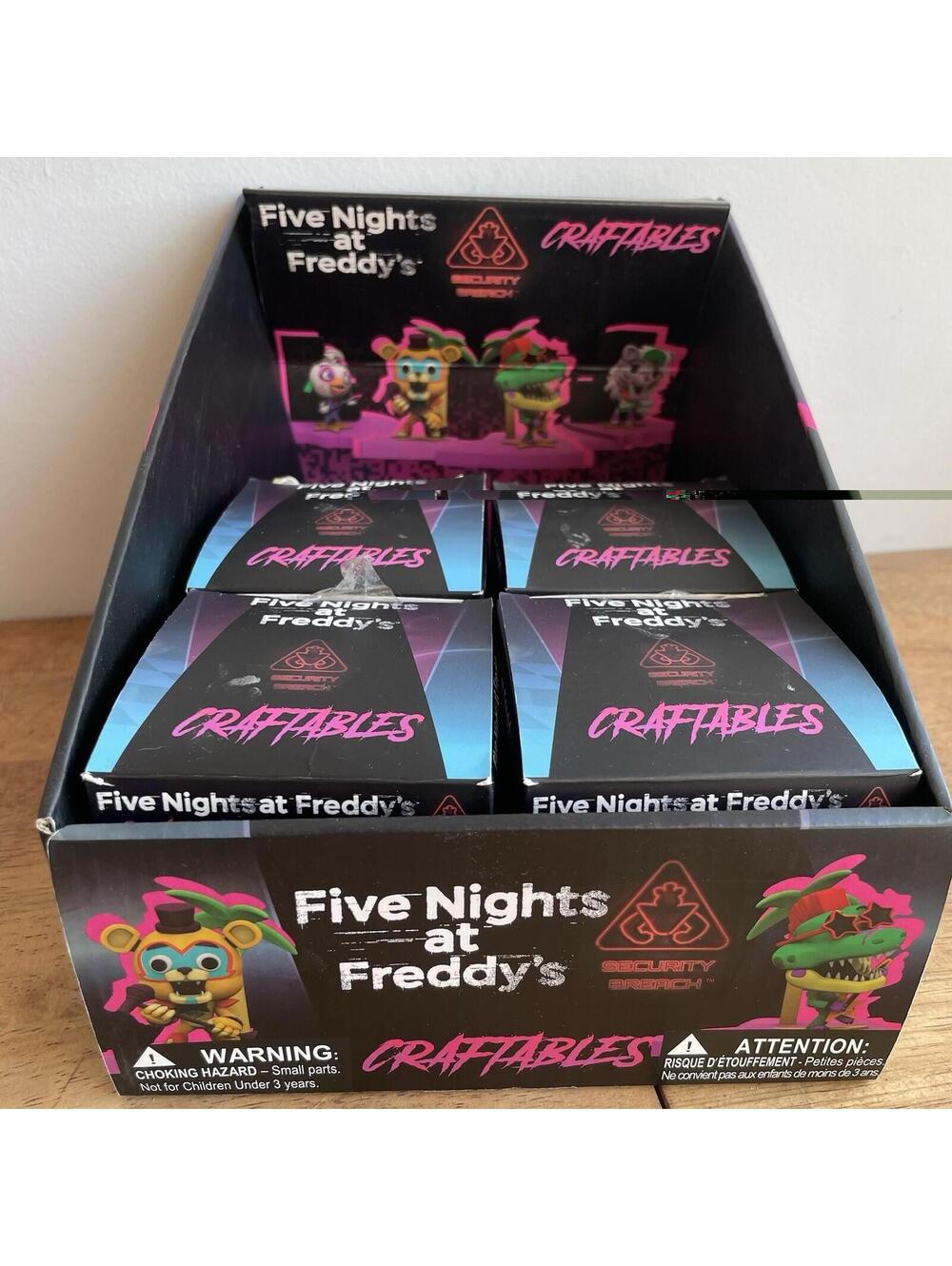 Five Nights At Freddys Craftables Security Breach FNAF